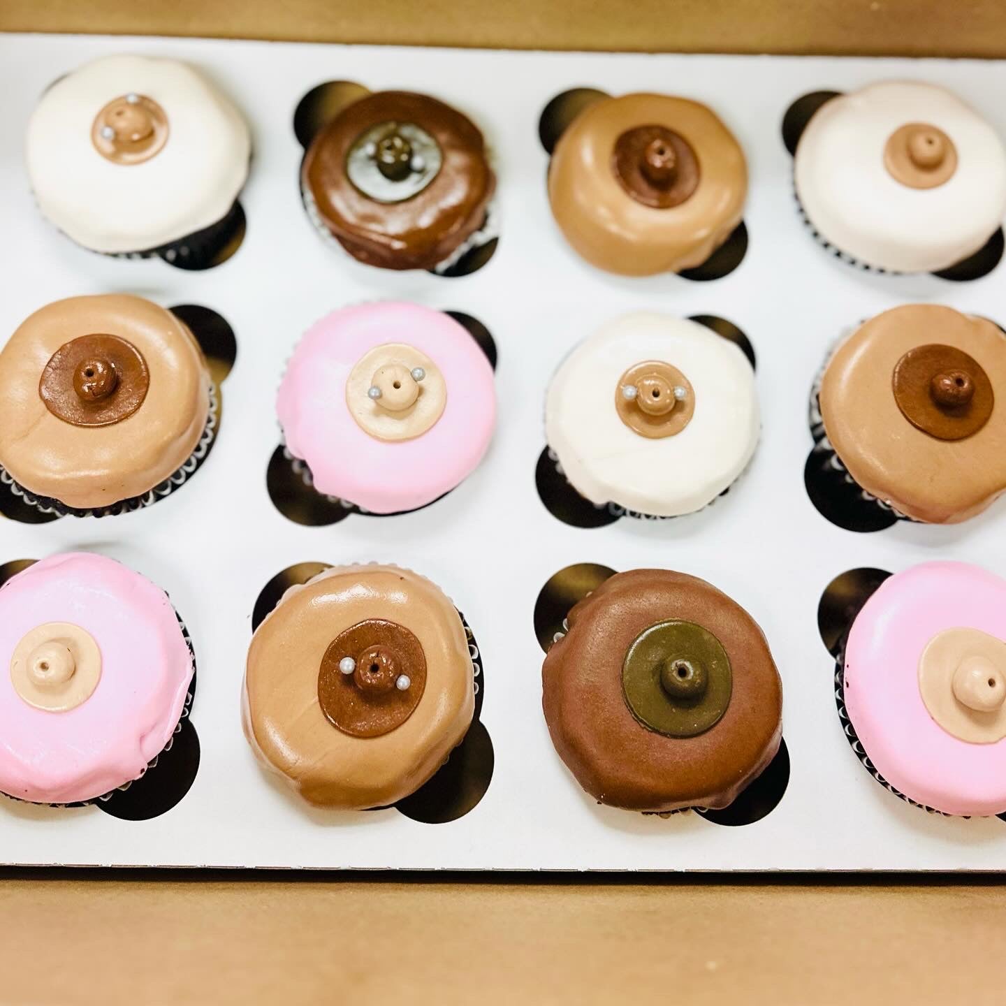 Boob Cupcakes