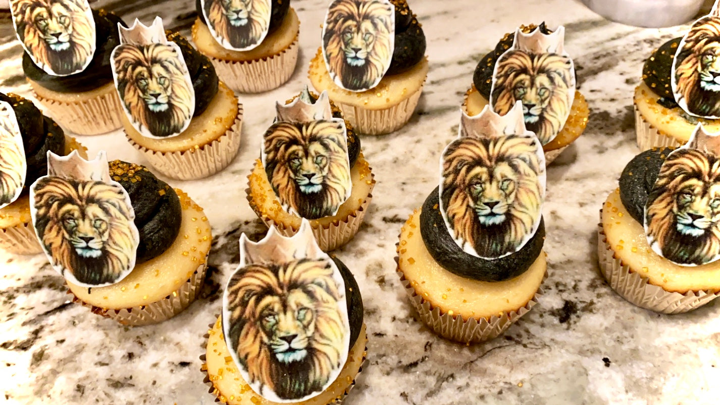 Lion Cupcake