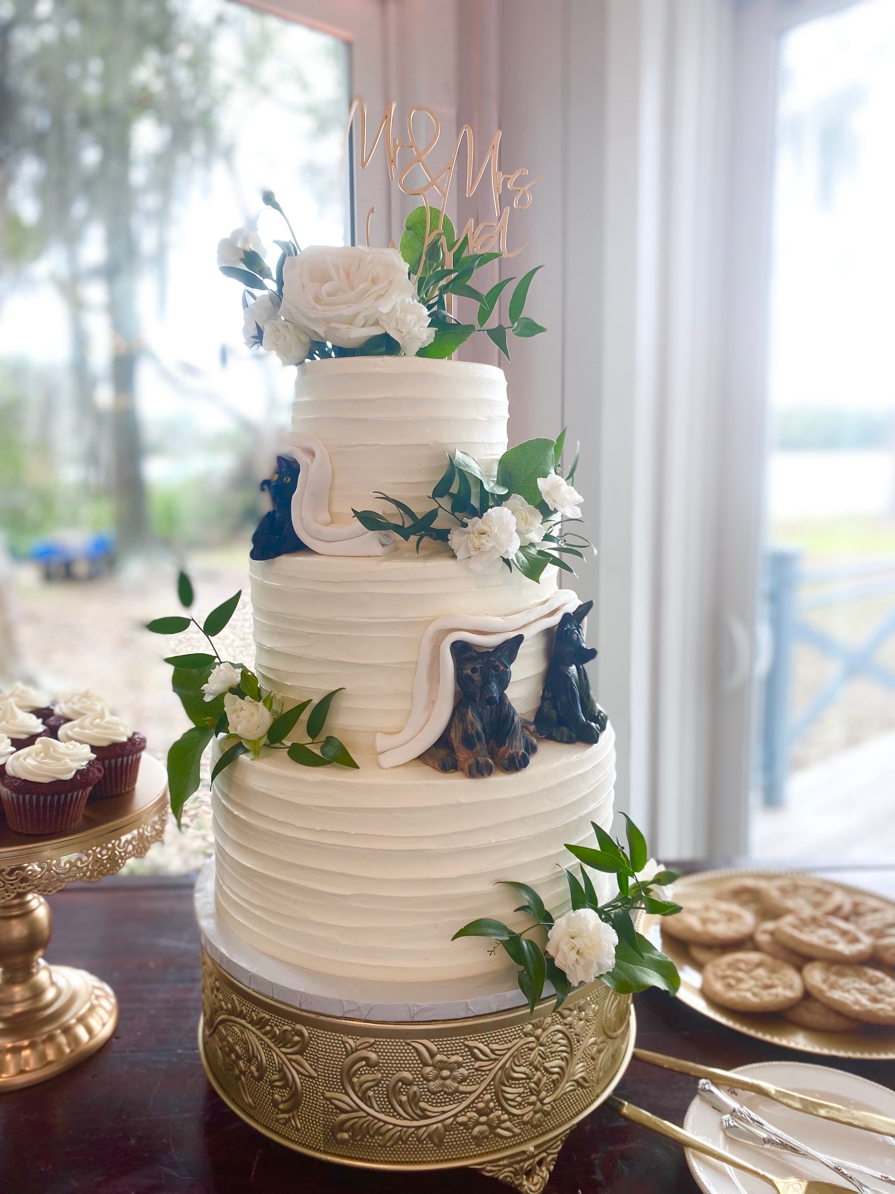 3 Tier Wedding Cake