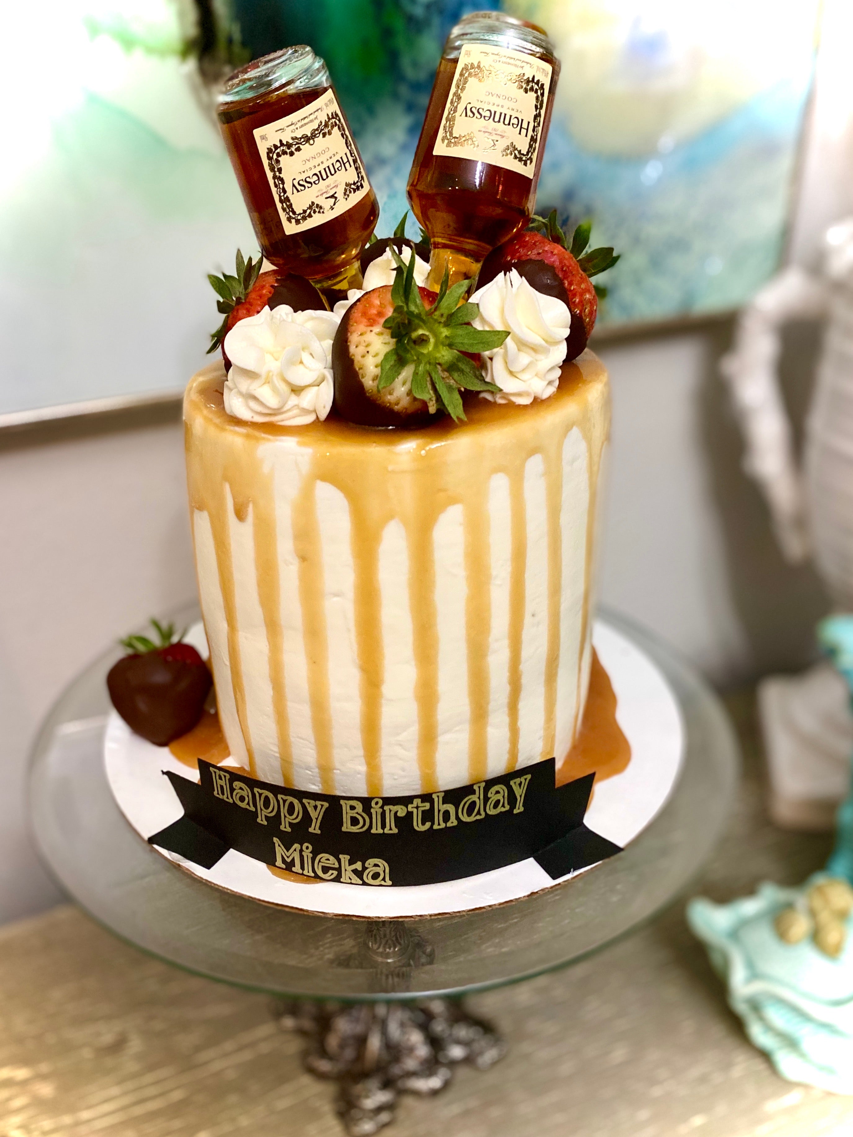 Hennessy Caramel Drip