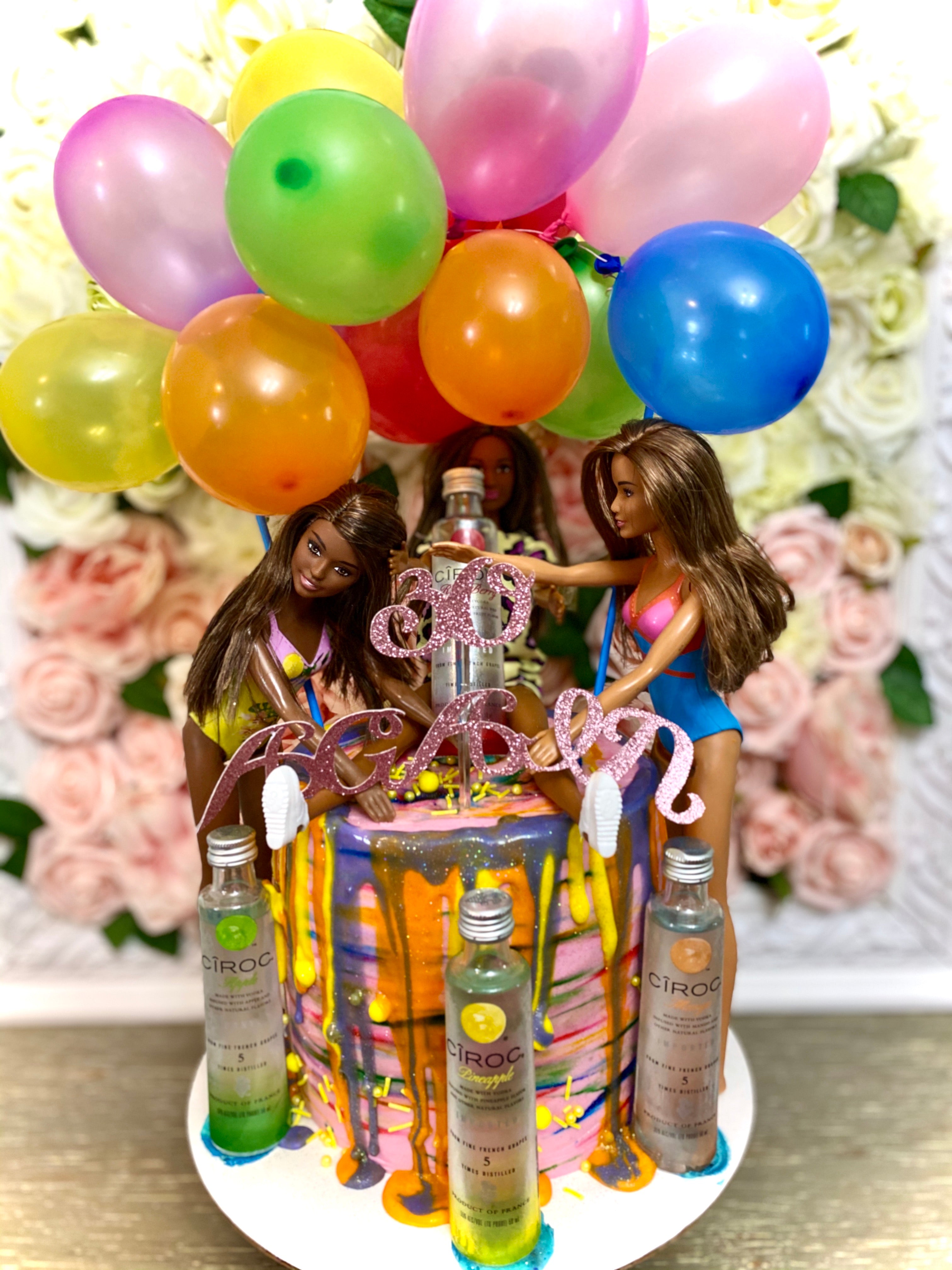 Party Barbie Cake