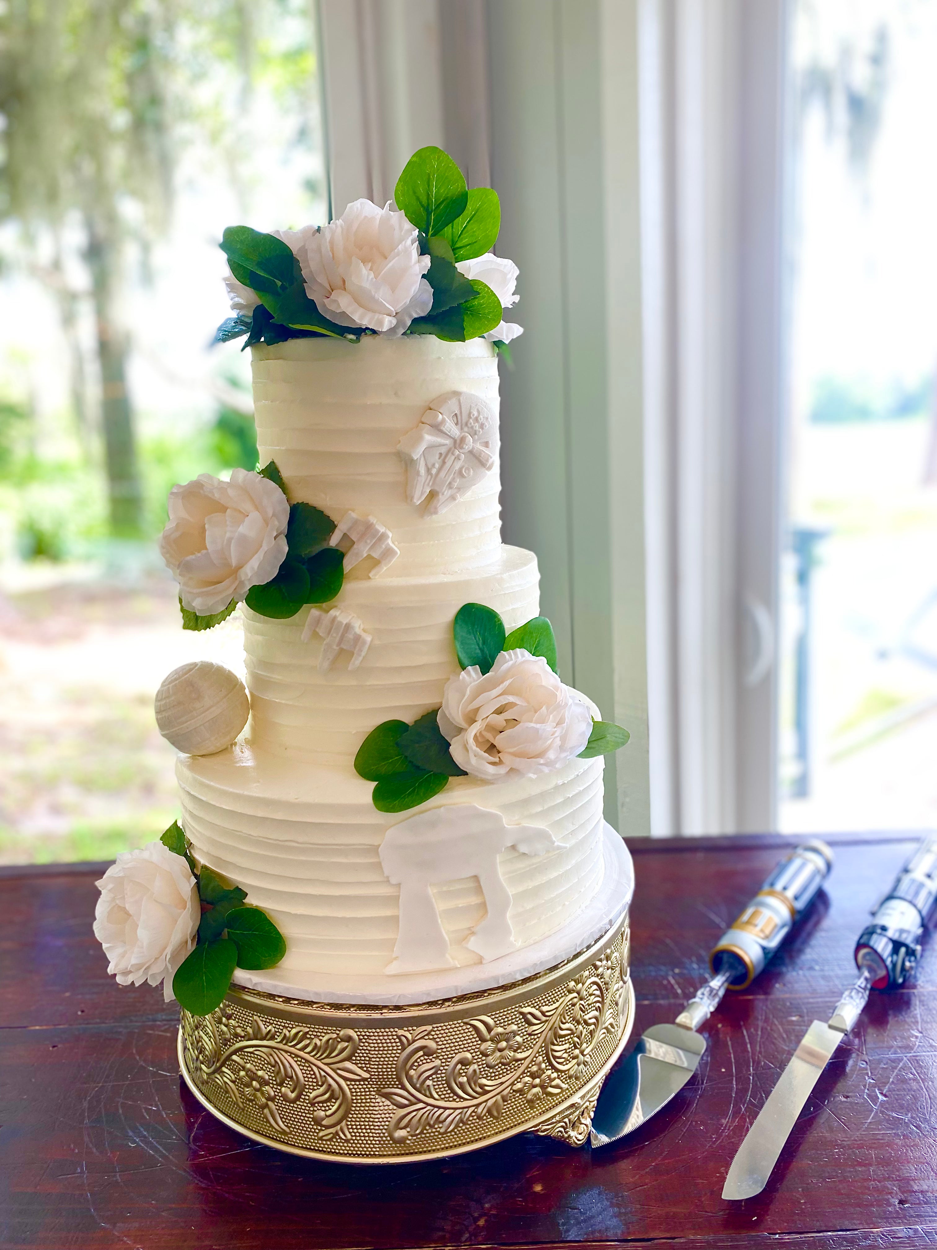 Star Wars wedding cake