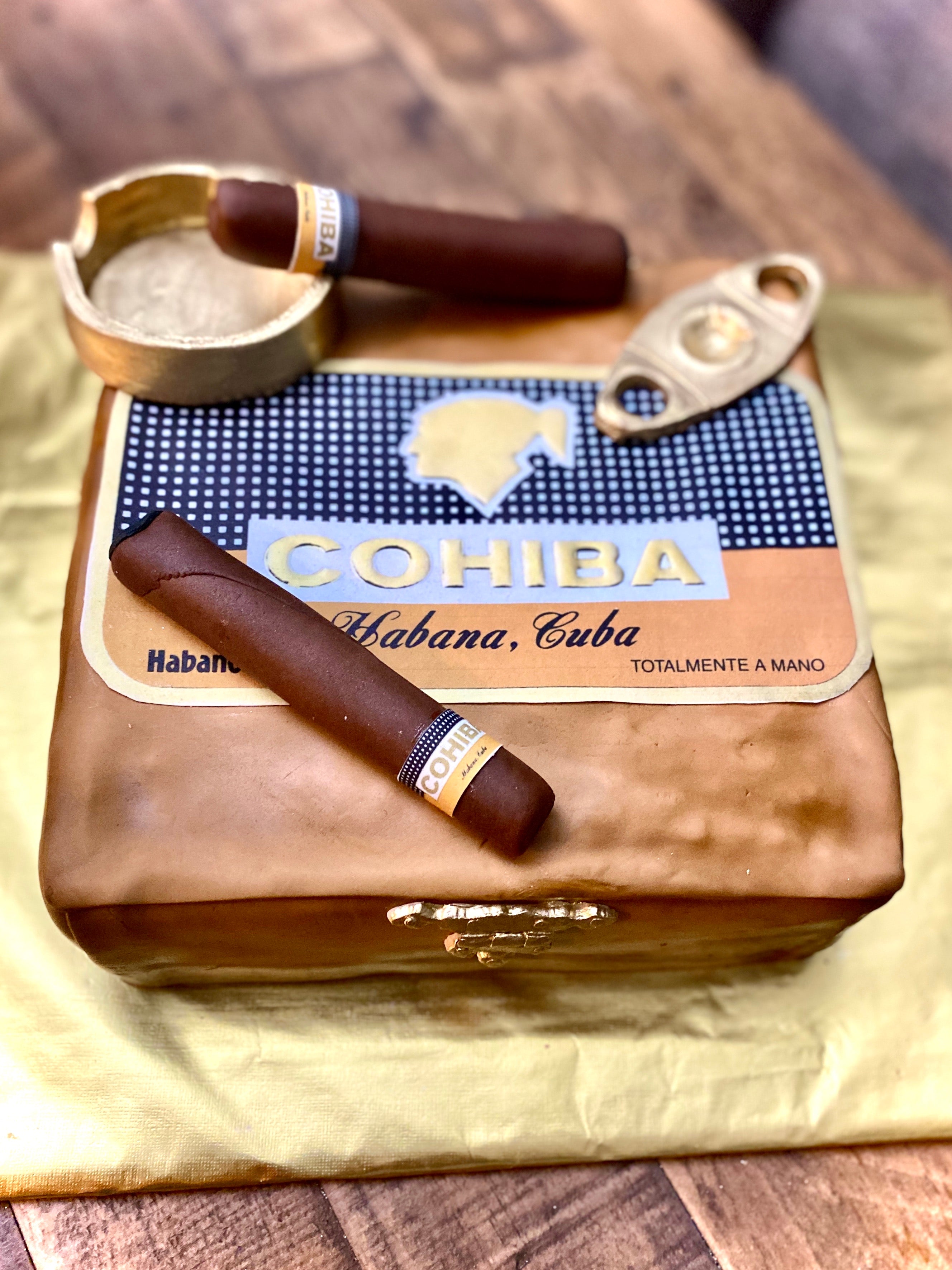 Cohiba Cigar Cake