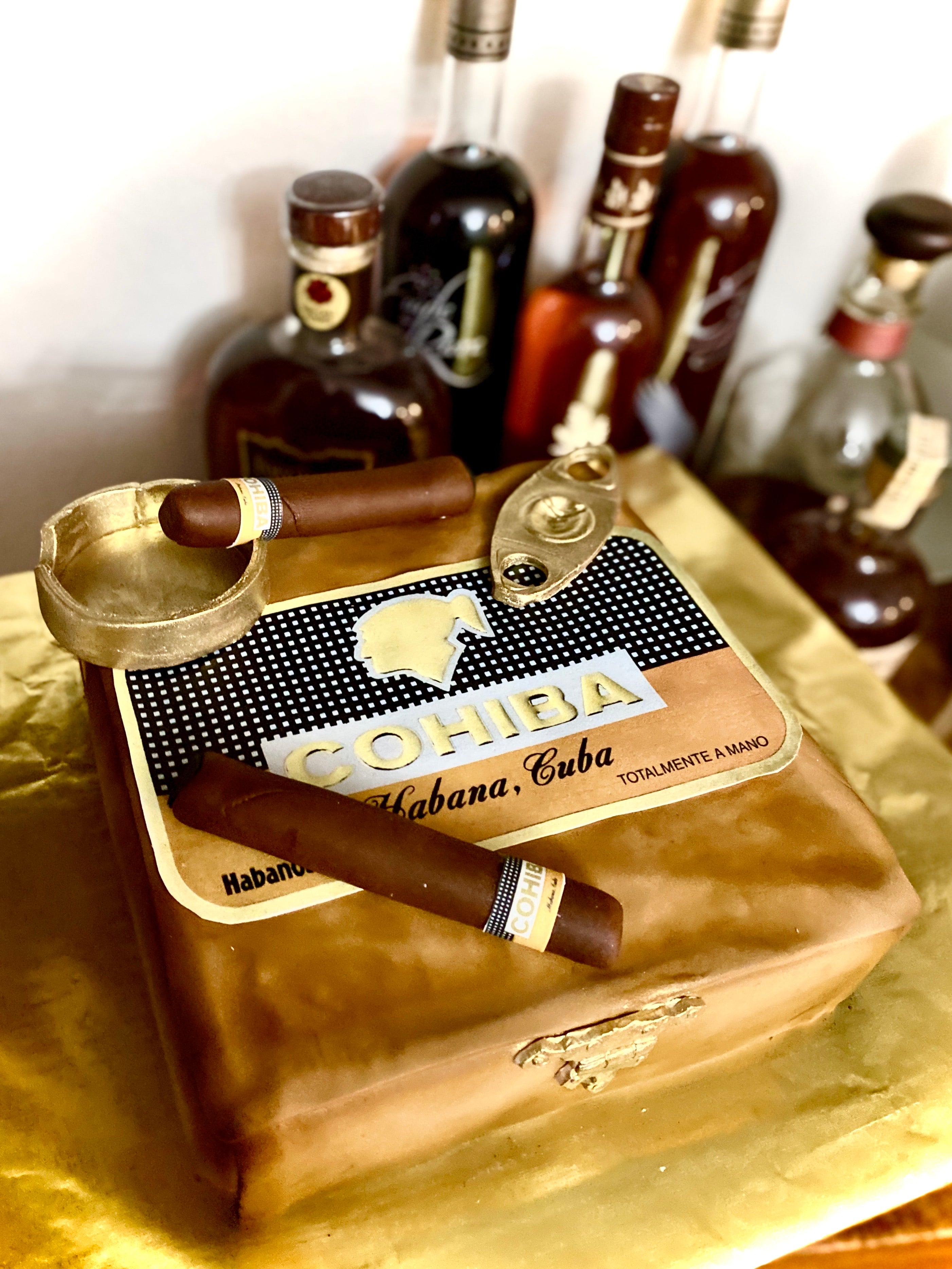 Cohiba Cigar Cake