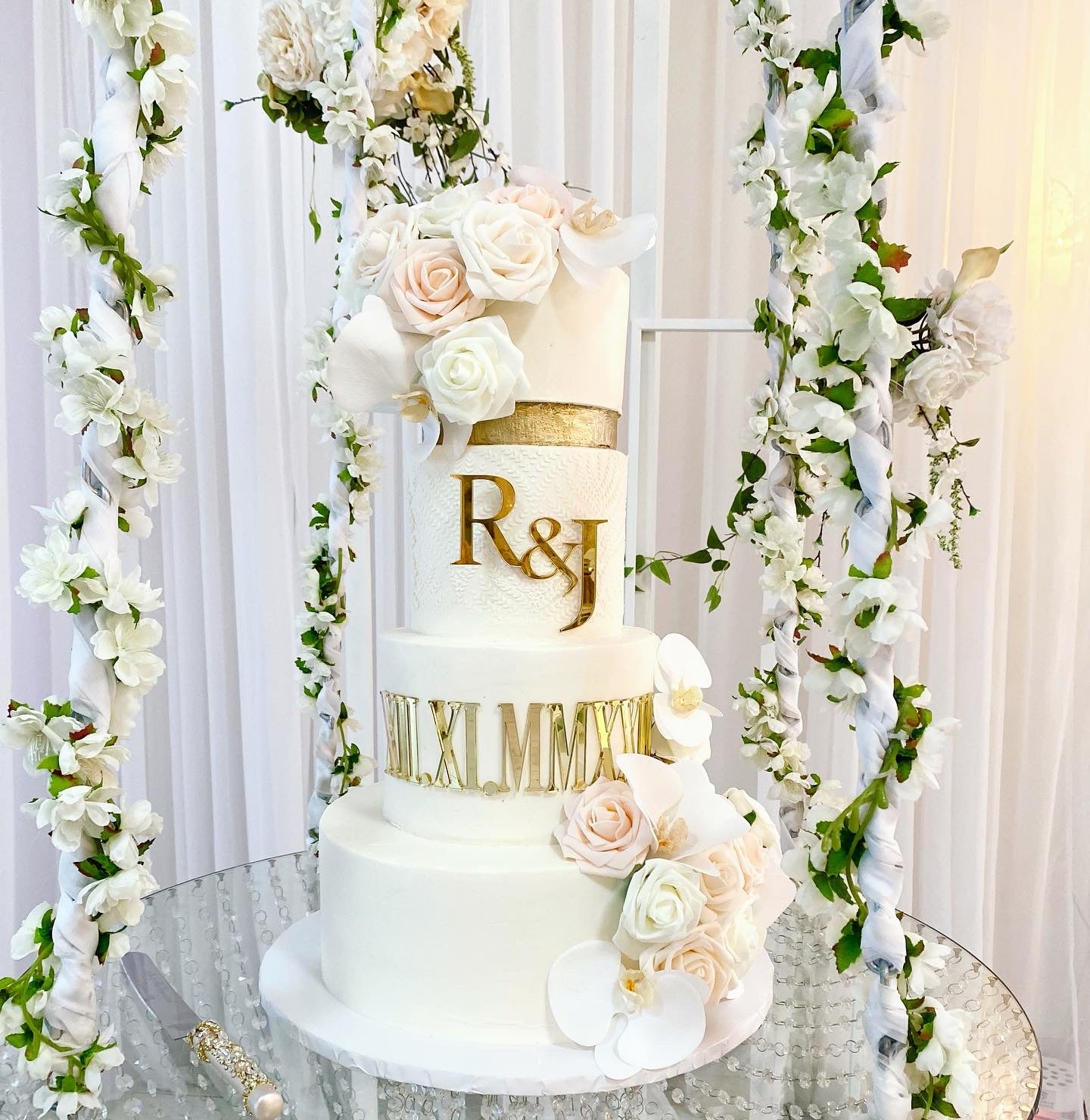 Four Tier Wedding Cake